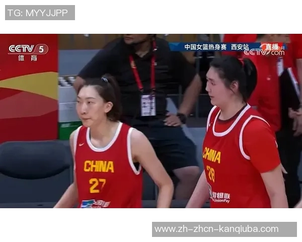 中国女篮双塔并肩作战张子宇韩旭共同学习提升技能